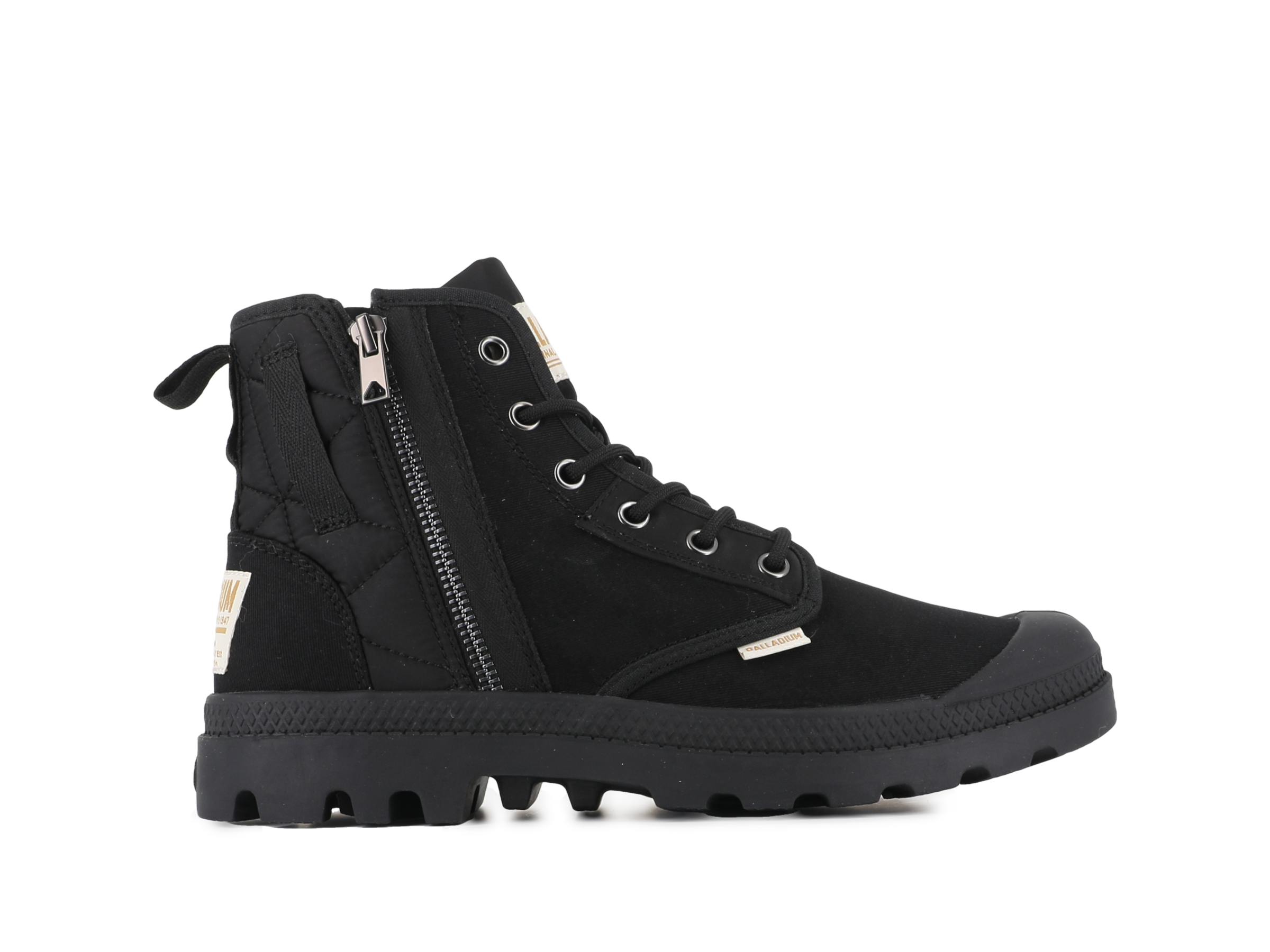 Palladium Pampa Hi Wax Unisex Lace Up Washed Canvas Ankle Boots In Brown Size 5 5 Palladium Pampa Hi Wax Unisex Lace Up Washed Canvas Ankle Boots In Brown Size 5 5