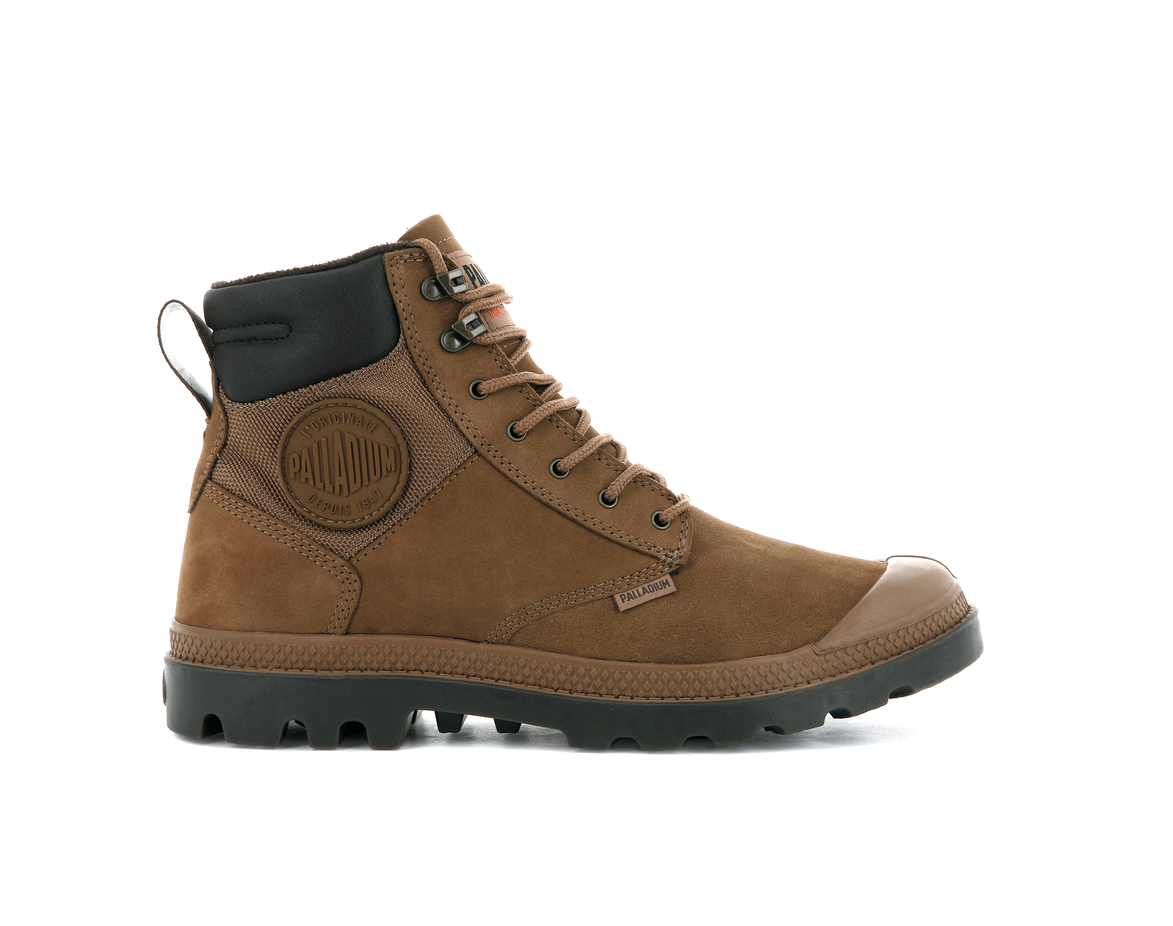 Palladium Men\'s Size 7 / Womens 8.5 Pampa Shield WP+ Lux Unisex Waterproof Boots Amazon.com: Palladium Boots Pampa Cuff Wp Lux, Color  main image 4