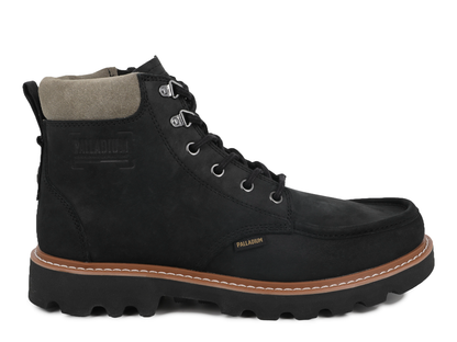 04985-001-M | TROOPERLITE GRIT ZIP | BLACK