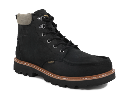 04985-001-M | TROOPERLITE GRIT ZIP | BLACK
