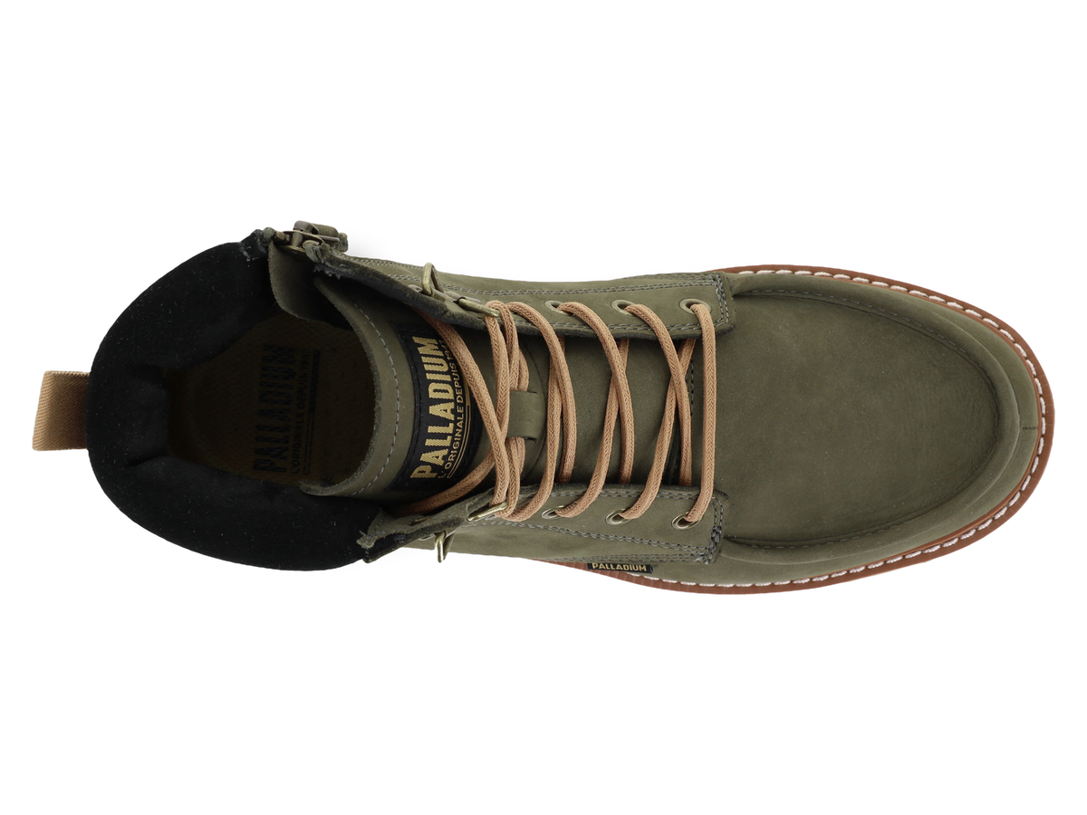 04985-325-M | TROOPERLITE GRIT ZIP | OLIVE NIGHT