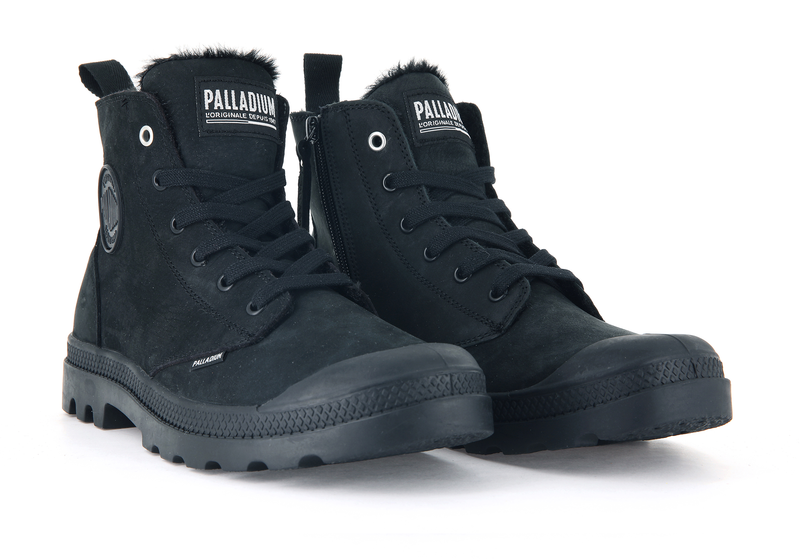 Palladium Men's Pampa Hi Vegan Boot | Canvas Lace Up Boots For Casual Wear