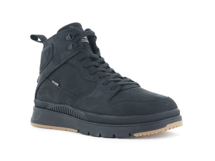 07993-001-M | PALLASIDER HI NUBUCK | BLACK/BLACK