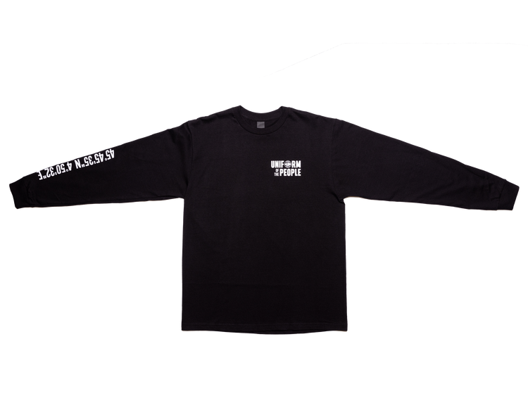 176484-008 | UOP LONG SLV T-SHIRT | BLACK