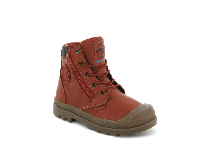 53476-293-M | PAMPA HI CUFF WATERPROOF | BURNT OCHRE/CHOCOLATE BROWN/MID GUM