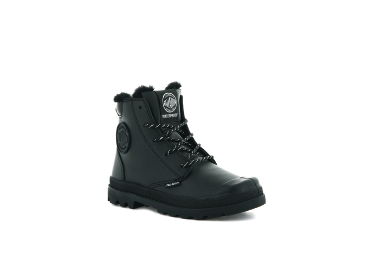 56509-097-M | PAMPA HI CUFF S WP | BLACK/VAPOR