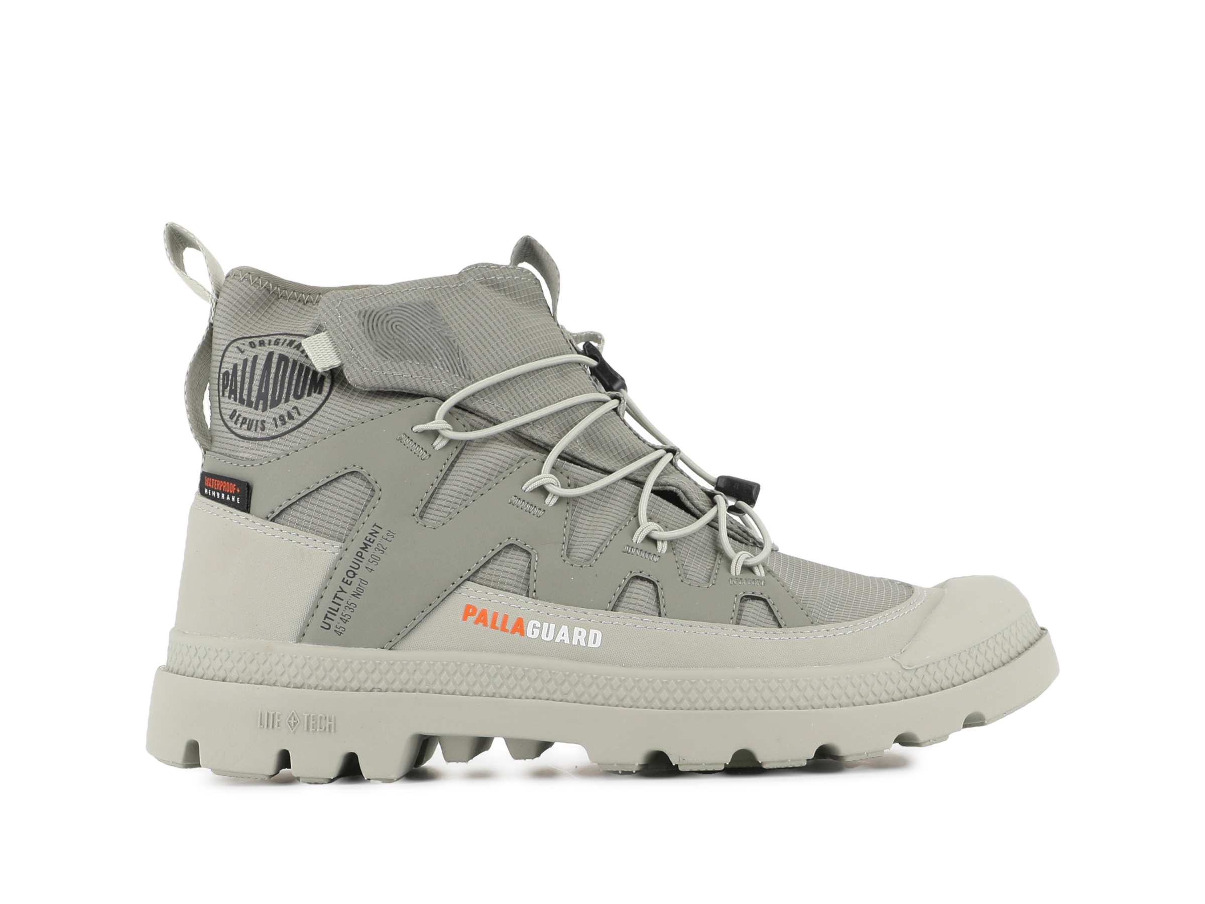 Palladium Pampa Lite+ Hi Modus – Sneaker Mit Leinen-Einsatz | Urbaner Streetstyle | Bequem & Stylisch
