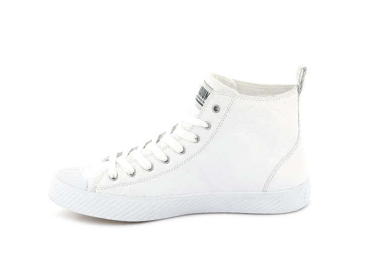 75955-144-M | PALLAPHOENIX MID LEATHER | WHITE/ASH