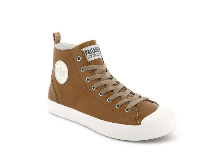 75955-238-M | PALLAPHOENIX MID LEATHER | CATHAY SPICE/MARSHMALLOW