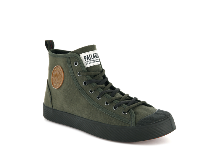 75956-327-M | PALLAPHOENIX MID CANVAS | OLIVE NIGHT/BELUGA