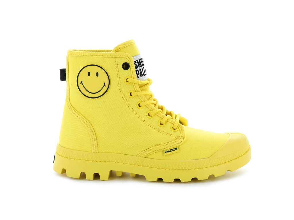76074-736-M | PAMPA SMILEY FEST BAG | BLAZING YELLOW