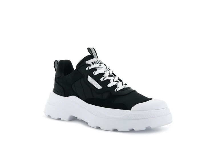 76425-002-M | PALLAKIX 90 LOW | BLACK/WHITE