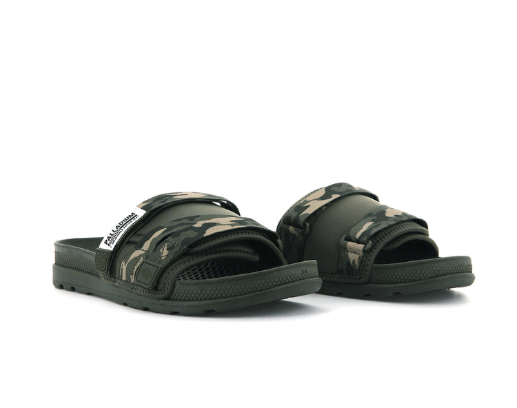 76696-939-M | SOLEA SLIDE | OLIVE NIGHT/CAMO