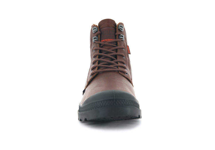 Palladium Men\'s Size 7 / Womens 8.5 Pampa Shield WP+ Lux Unisex Waterproof Boots PAMPA SHIELD WP+ LTH – Palladium US main image 2