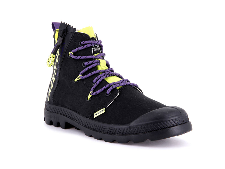 78353-099-M | PAMPA LITE LACE IT | BLACK/WILD LIME