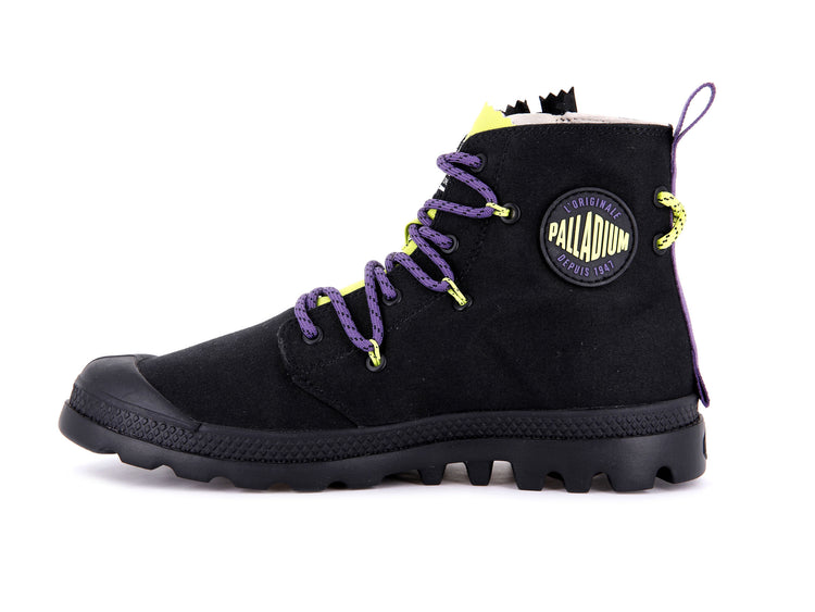 78353-099-M | PAMPA LITE LACE IT | BLACK/WILD LIME