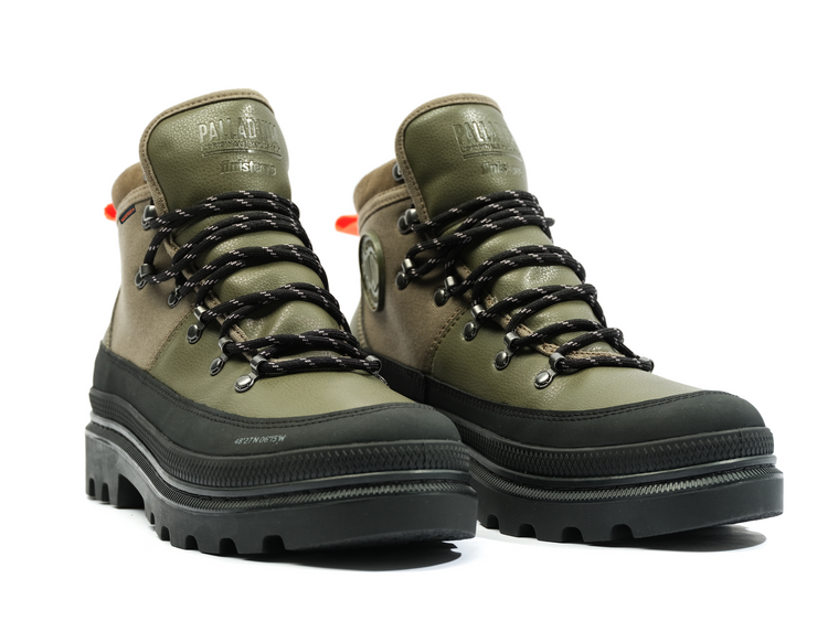 78554-309-M | PALLATROOPER HIKER WP+ X FINISTERRE | OLIVE NIGHT