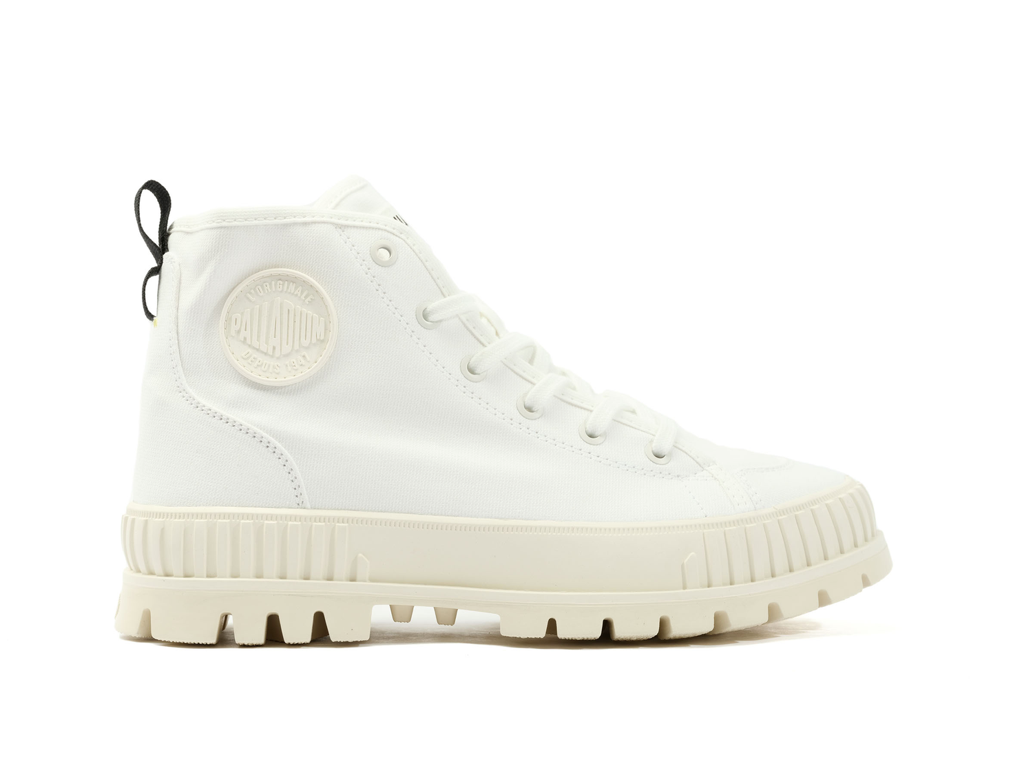 Palladium Pallashock Beige, Grijs - Schoenen Hoge sneakers Dames € 214,00