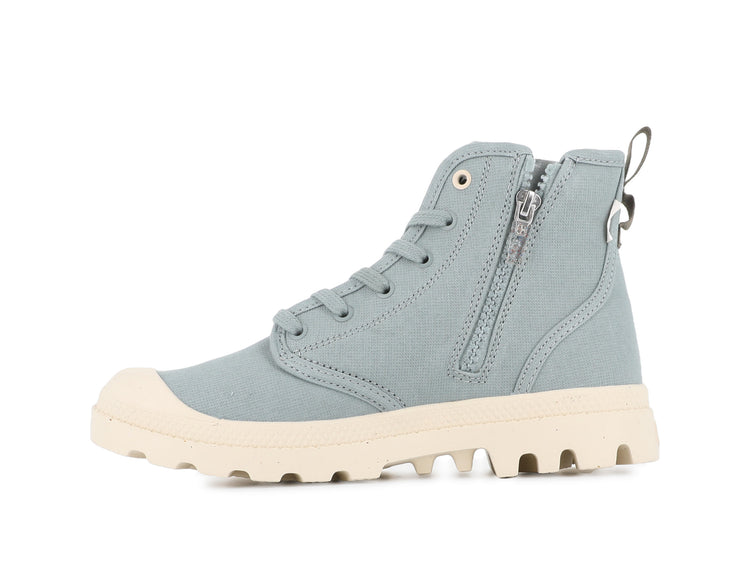 79101-083-M | PAMPA HI ZIP ORGANIC | SLATE GRAY