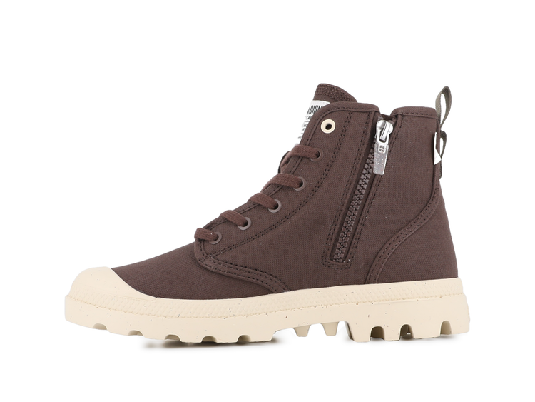 79101-293-M | PAMPA HI ZIP ORGANIC | YAK BROWN