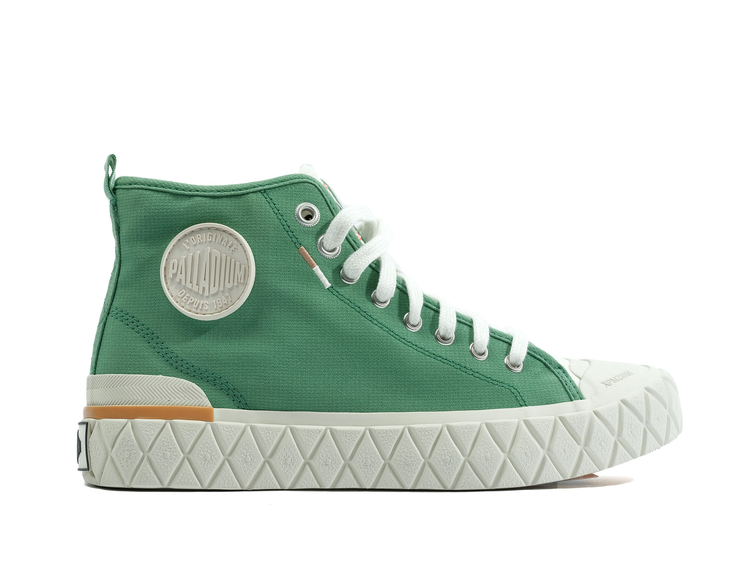 Palladium PALLA ACE CHUKKA CVS ORG - Sneakers hoog - cream white/crème Palladium PALLA ACE CHUKKA CVS ORG - Sneakers hoog - cream white/crème