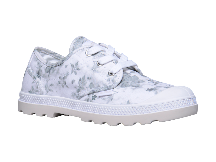 93315-122-M | PAMPA OXFORD LP | WHITE/MOONBEAM/FLORAL PRINT