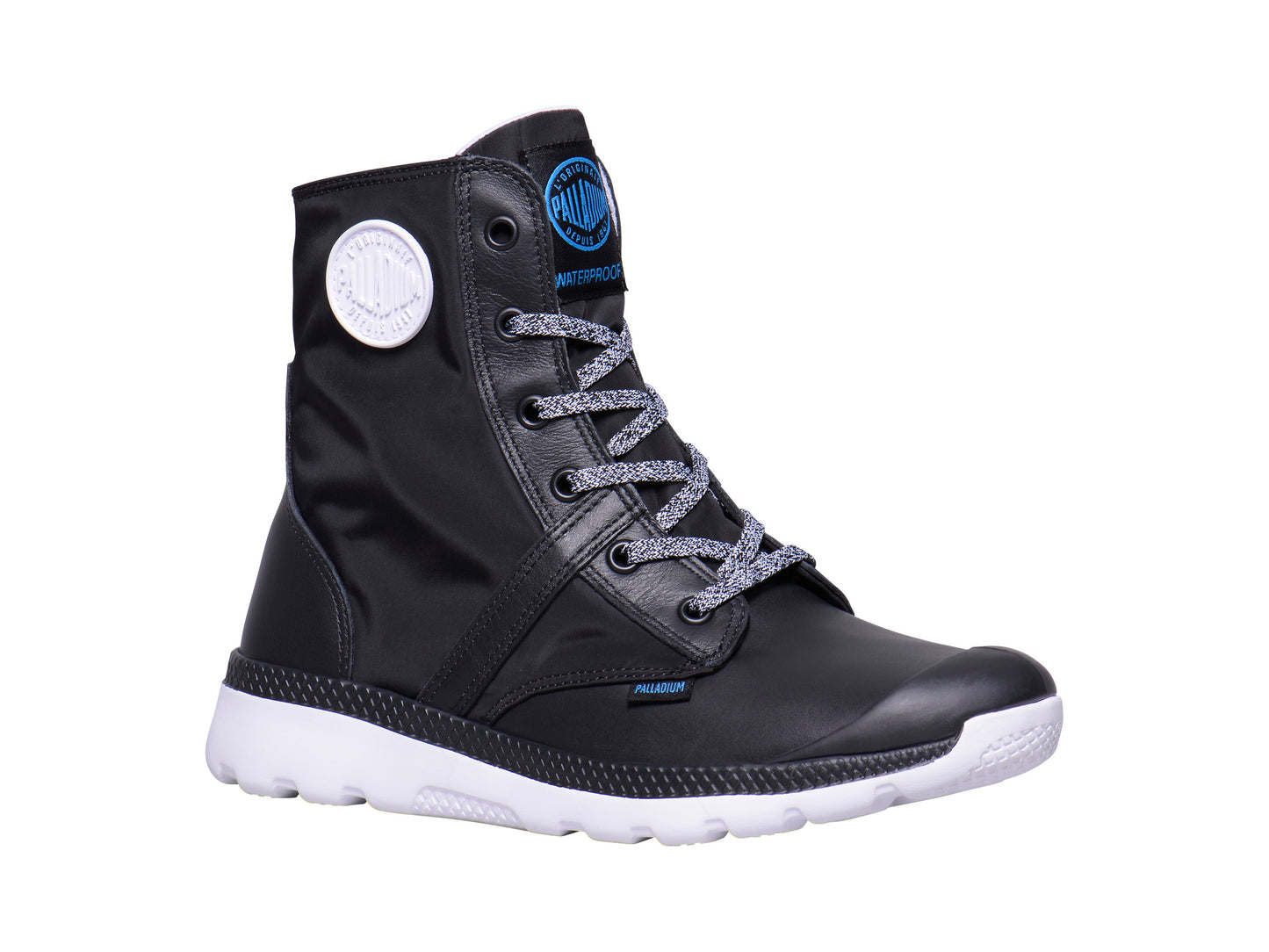 95162-002-M | WOMENS PALLAVILLE HI RISE WATERPROOF | BLACK/WHITE