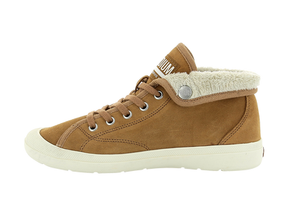 95490-231-M | WOMENS AVENTURE WARM SUE | BROWN SUGAR/BEIGE