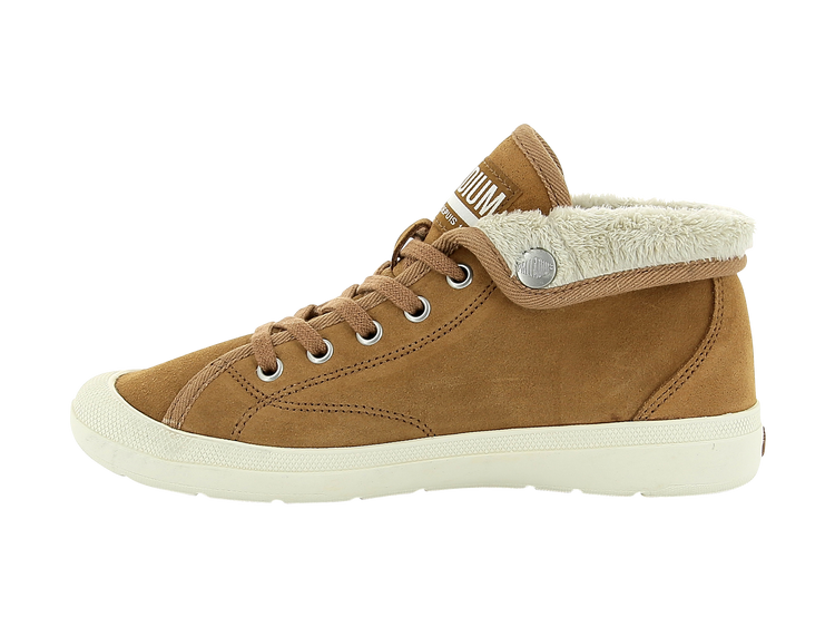 95490-231-M | WOMENS AVENTURE WARM SUE | BROWN SUGAR/BEIGE