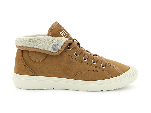 95490-231-M | WOMENS AVENTURE WARM SUE | BROWN SUGAR/BEIGE