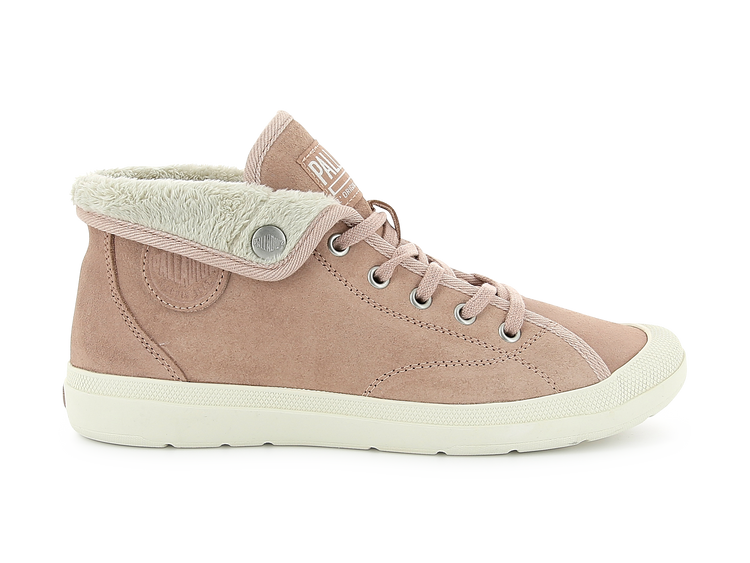 95490-695-M | WOMENS AVENTURE WARM SUE | MAHOGANY ROSE/BEIGE