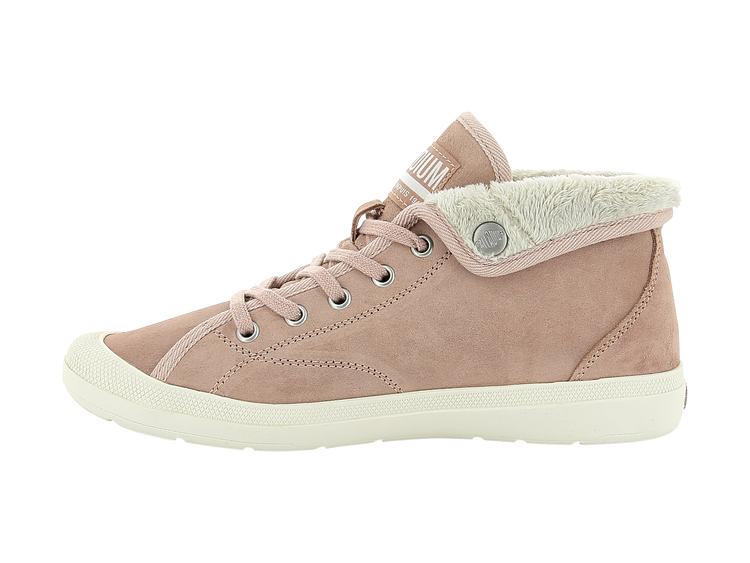 95490-695-M | WOMENS AVENTURE WARM SUE | MAHOGANY ROSE/BEIGE