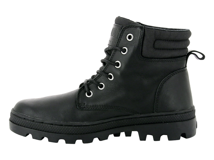 95522-060-M | WOMENS PALLABOSSE HI CUFF  L | BLACK/BLACK