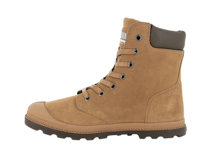 95552-234-M | WOMENS PAMPA HI KNIT LP SUE | BROWN SUGAR/SLATE BLACK