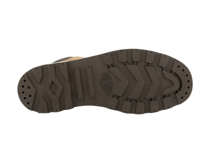 95552-234-M | WOMENS PAMPA HI KNIT LP SUE | BROWN SUGAR/SLATE BLACK