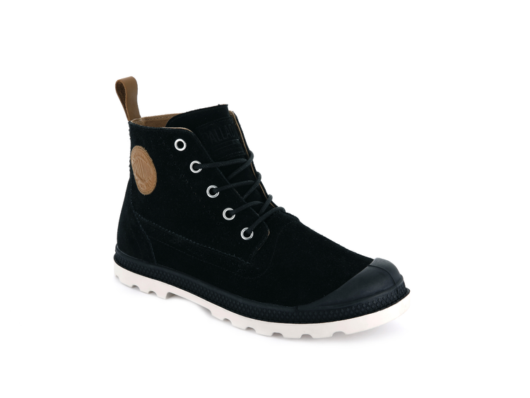 95560-013-M | PAMPA LDN LP MID SUEDE | BLACK/CUERO