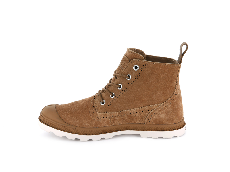 95560-233-M | PAMPA LDN LP MID SUEDE | BROWN SUGAR/CUERO