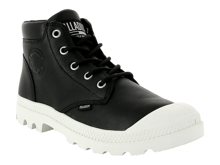 95561-008-M | WOMENS PAMPA LO CUFF LEATHER | BLACK