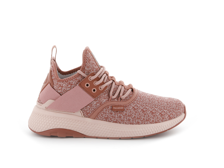 95684-602-M | WOMENS AX_EON LACE KNIT | BRICK DUST/PEACH WHIP/ROSE TAN