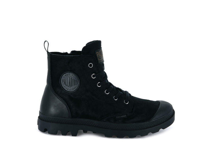 95983-010-M | PAMPA HI ZIP PONY | BLACK/BLACK