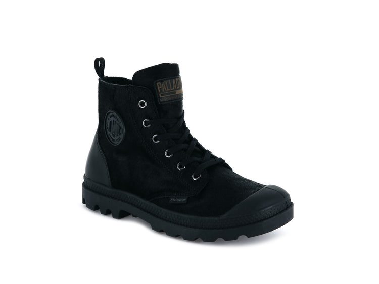 95983-010-M | PAMPA HI ZIP PONY | BLACK/BLACK