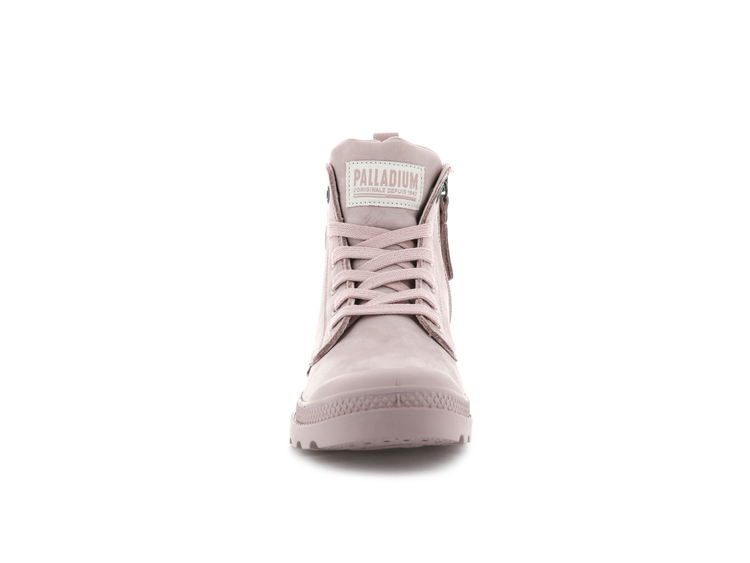 96440-613-M | PAMPA HI ZIP NUBUCK | ROSE SMOKE