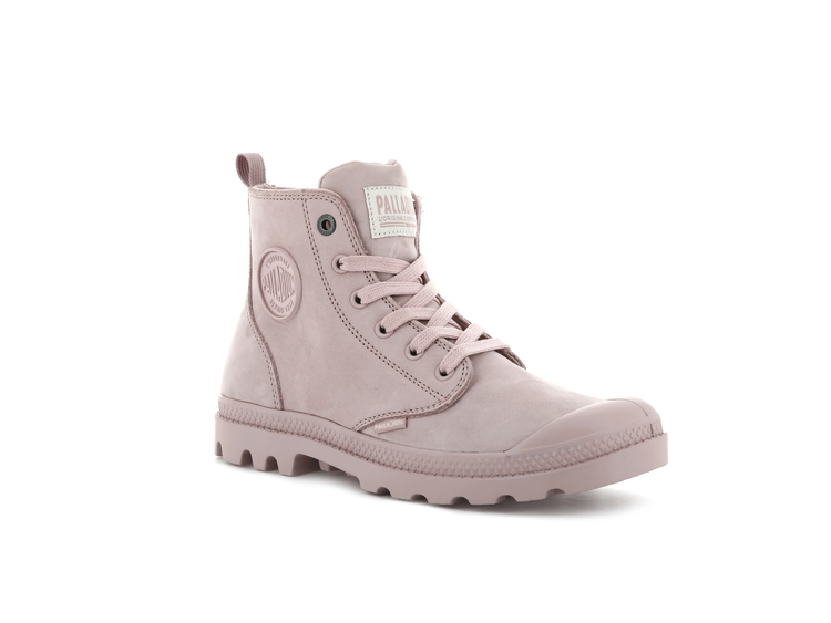 96440-613-M | PAMPA HI ZIP NUBUCK | ROSE SMOKE