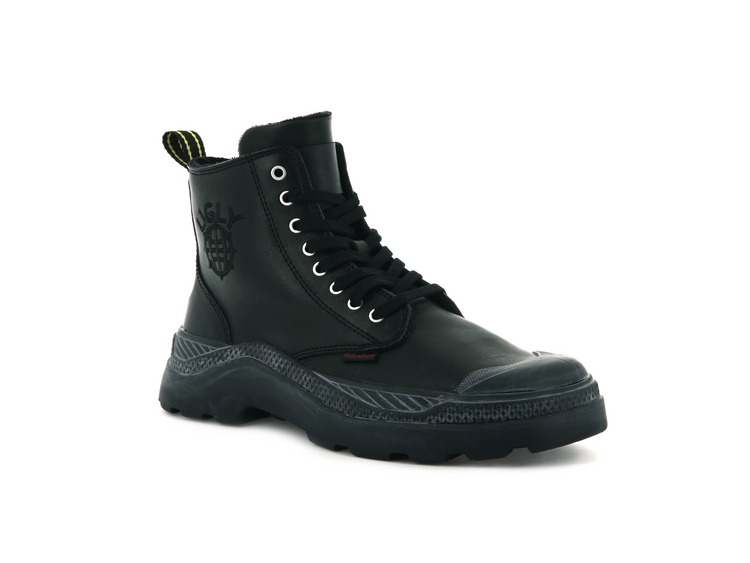 96717-008-M | JAZZELLE PALLAKIX HI LEATHER | BLACK/BLACK