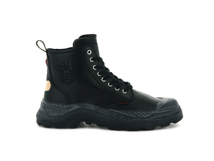 96717-008-M | JAZZELLE PALLAKIX HI LEATHER | BLACK/BLACK