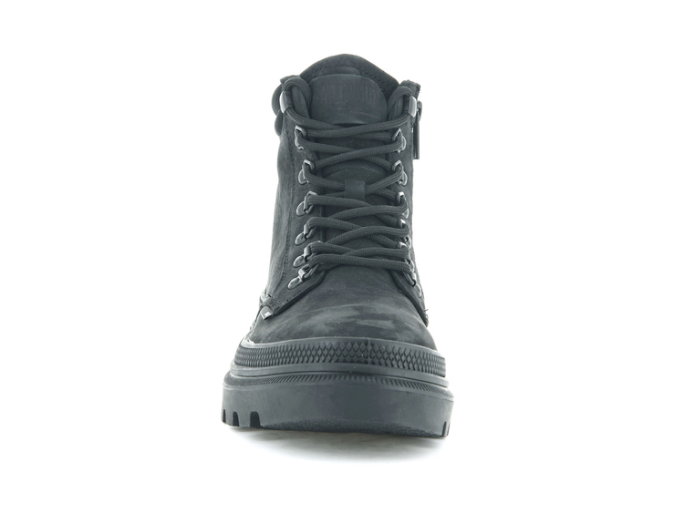 97978-001-M | PALLATROOPER HIKER NUBUCK | BLACK/BLACK