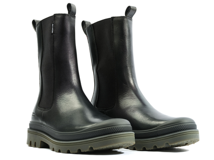 98496-008-M | PAMPA ATELIER CHE LEATHER | BLACK