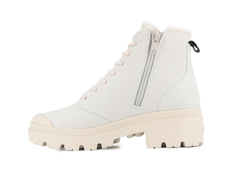 98867-197-M | PALLABASE NUBUCK ZIP WL | WHITECAP GREY