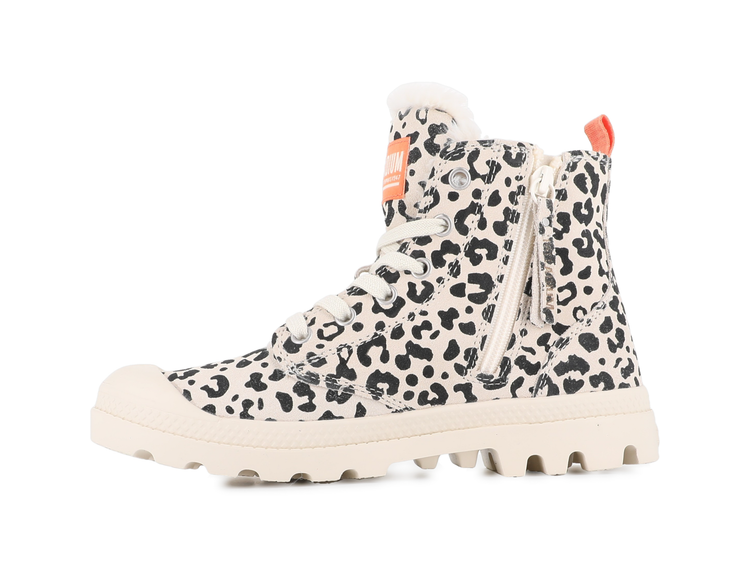 99519-978-M | PAMPA HI ZIP WL LEO | WAVE GRAY/BROWN