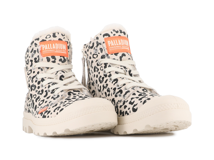 99519-978-M | PAMPA HI ZIP WL LEO | WAVE GRAY/BROWN